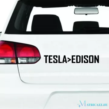 Tesla jobb mint Edison