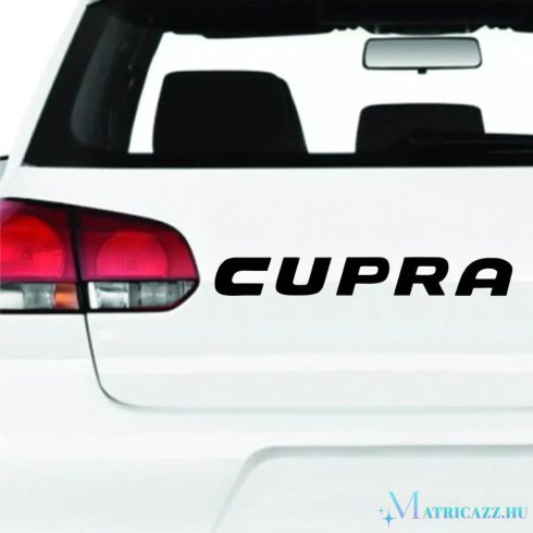 Seat matrica Cupra felirat