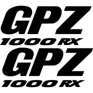 Kawasaki GPZ 1000 RX matrica készlet