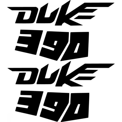 KTM Duke 390 matrica készlet