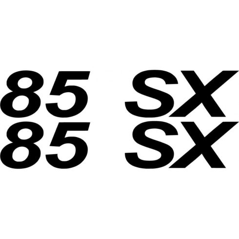 KTM 85 SX matrica készlet