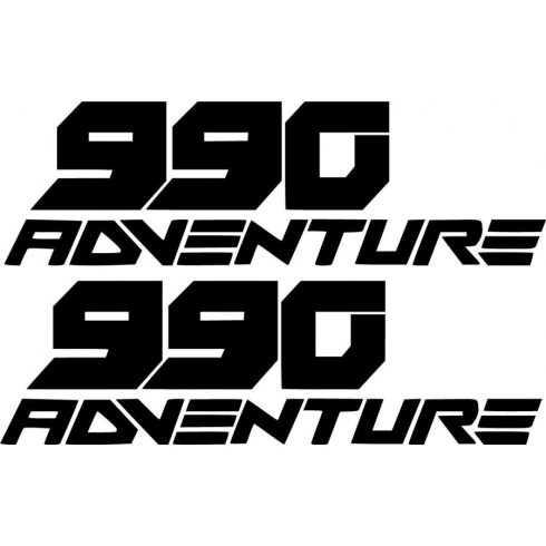 KTM 990 Adventure matrica készlet