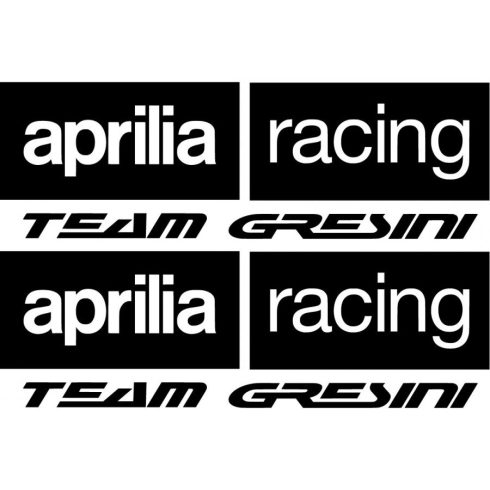 Aprilia Team Racing matrica készlet