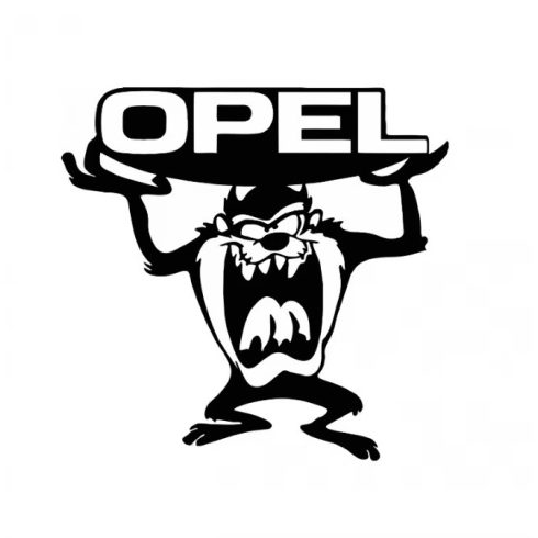 Opel Tasmániai ördög matrica