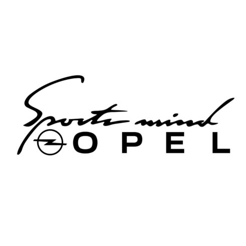 Sports mind opel feliratos matrica