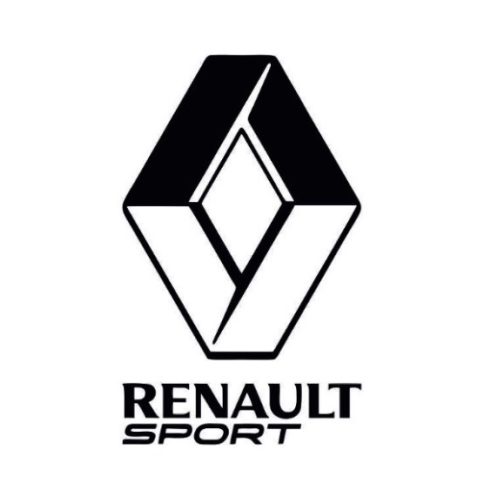 Renault Sport matrica emlémával