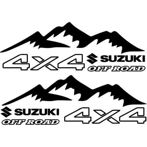 4x4 Off Road Suzuki matrica készlet