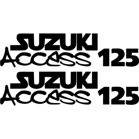 Suzuki Access 125 matrica készlet