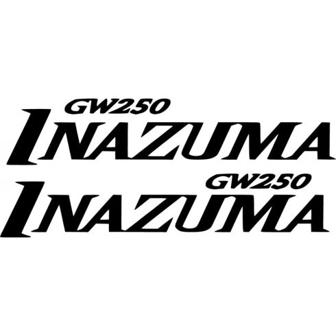 Suzuki Inazuma GW250 matrica készlet