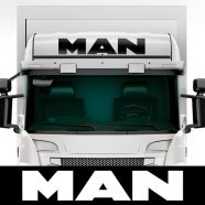 Prémium MAN kamion matrica 60 cm széles