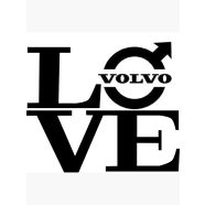 Volvo Love kamion matrica