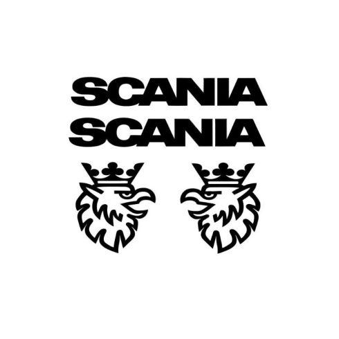 Scania kamion matrica szett