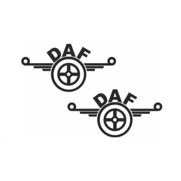 DAF kamion matrica szett 2 db