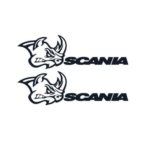 SCANIA kamion matrica készlet bull