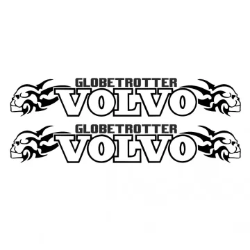 Volvo kamion matrica Globetrotter szett