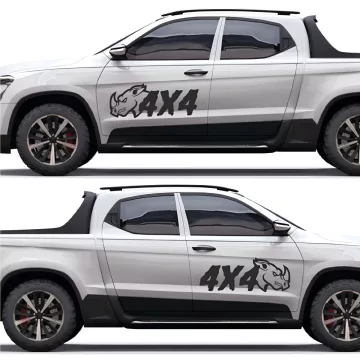 4x4 matrica szett 2 db 40 cm