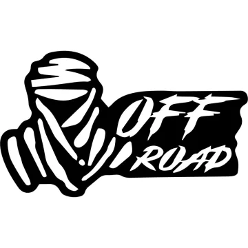 OFF ROAD DAKAR RALLY matrica