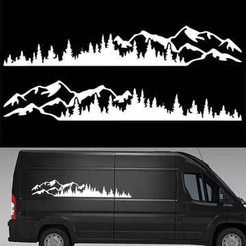 Lakókocsi matrica szett 2 db 130 cm