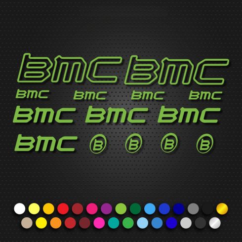 BMC elit bicikli matrica szett