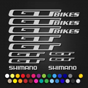 GT Bikes elit bicikli matrica szett
