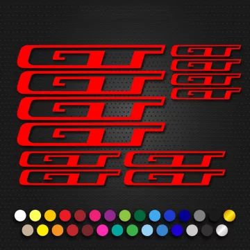 GT elit bicikli matrica szett