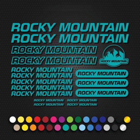 Rocky Mountain elit bicikli matrica szett