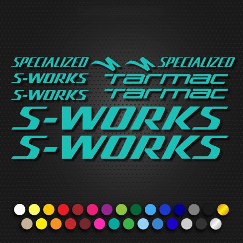 S-Works Tarmac bicikli matrica szett