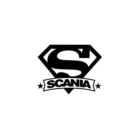 Scania Superman kamion matrica