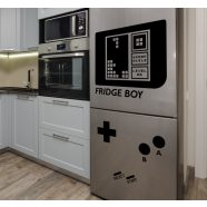 GameBoy stílusú matrica hűtőre