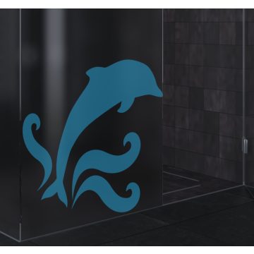 Delfin csempe matrica