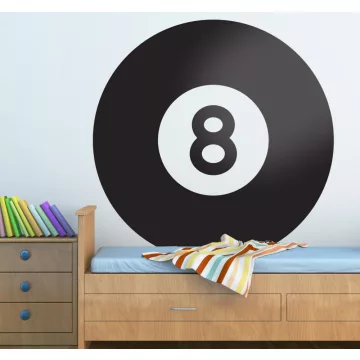 8 Ball gyerekszoba falmatrica