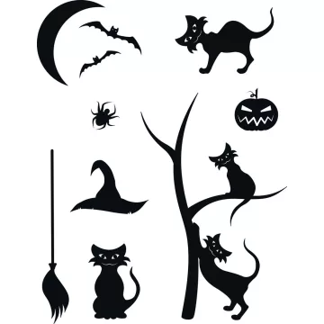 Prémium Halloween matrica 2