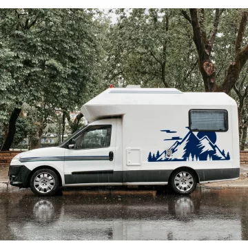 Lakóautó hegy prémium matrica 50 cm