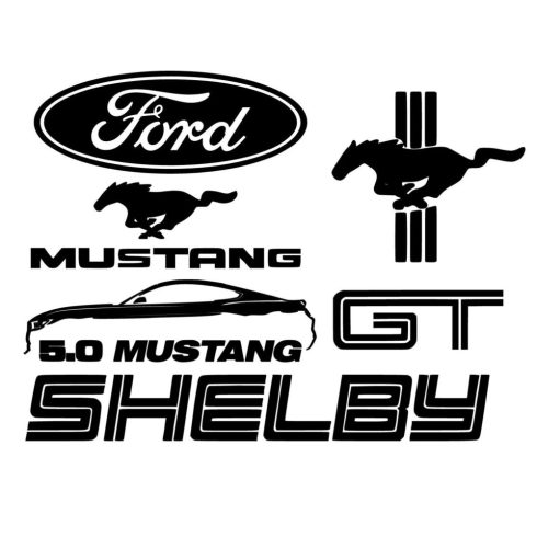 Ford Mustang matrica szett 50 cm