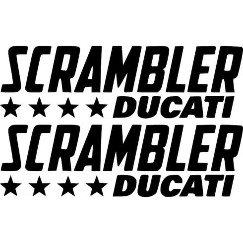 Ducati Scrambler matrica szett