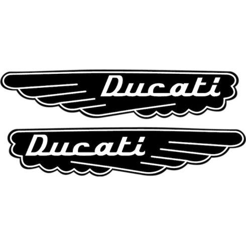 Ducati tank szárny szett matrica 2 db