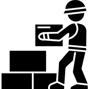 Rakodó piktogram matrica