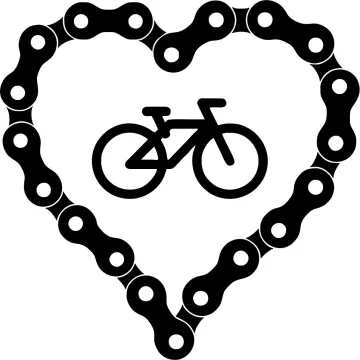 Bicikliszerviz piktogram matrica