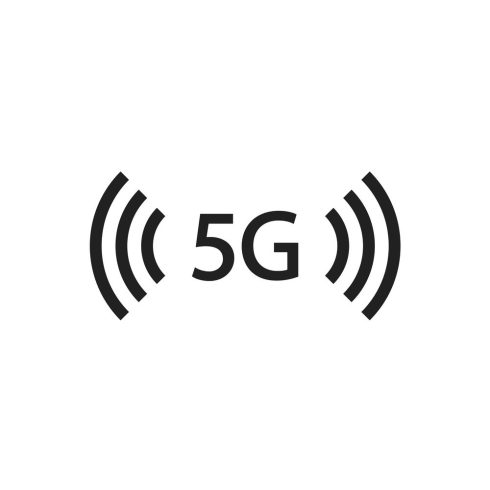 5g hálózat piktogram matrica