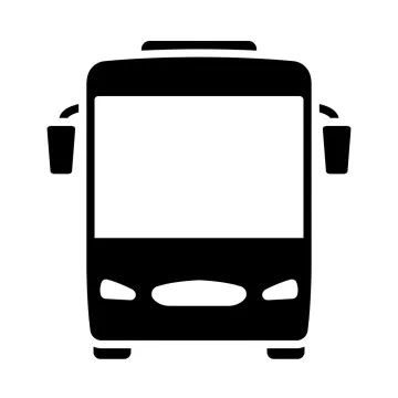 Busz piktogram matrica