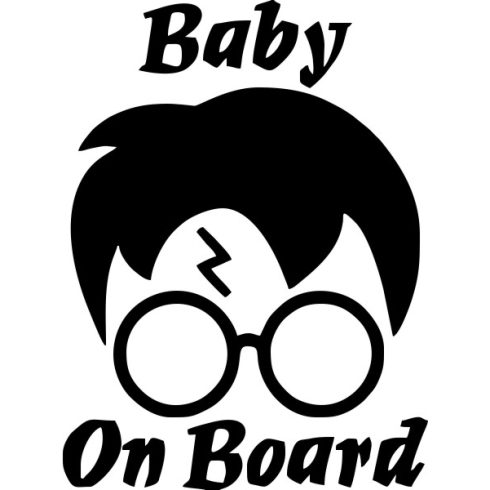 Harry Potter Baby on board matrica