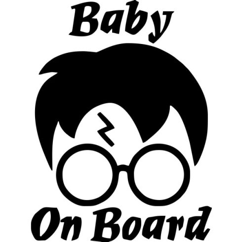 Harry Potter Baby on board matrica