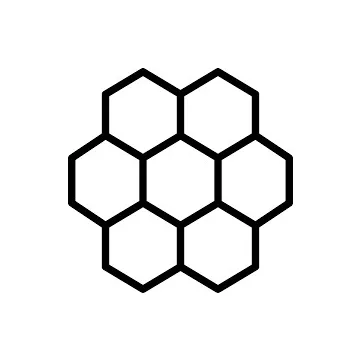 Mézjel piktogram matrica