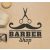 Barber Shop üzlet matrica