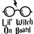 Lil Witch On Board matrica