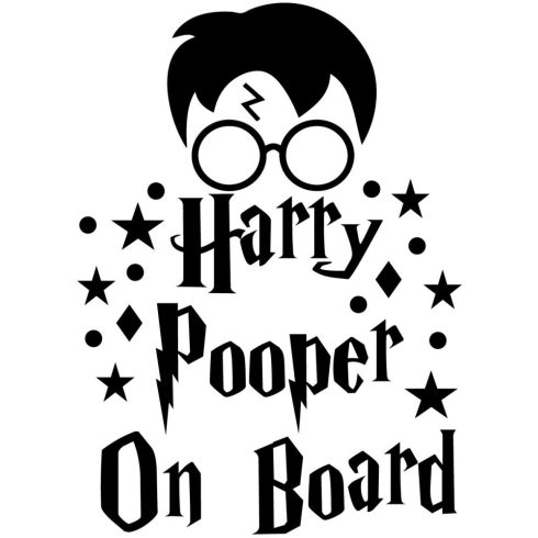 Harry Pooper on Board matrica