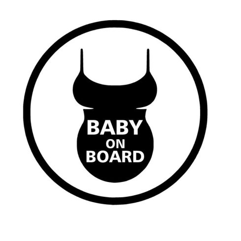 Baby on board has matrica