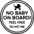 No Baby on board Feel Free matrica