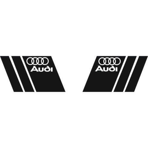 Audi matrica készlet 2 db