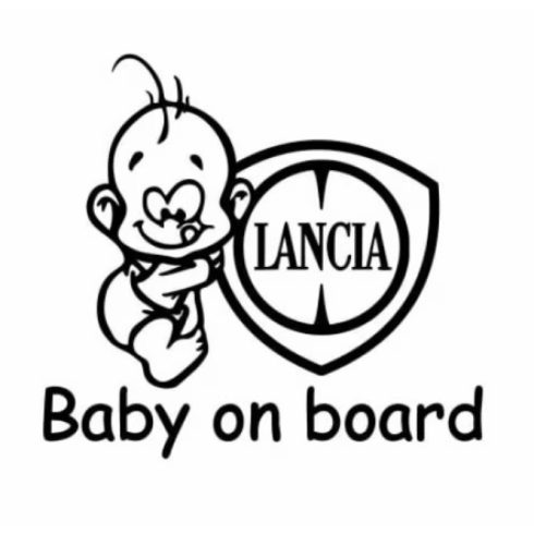 Lancia Baby on board matrica
